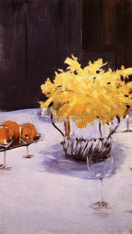 Still Life with Daffodils - 约翰·辛格·萨金特